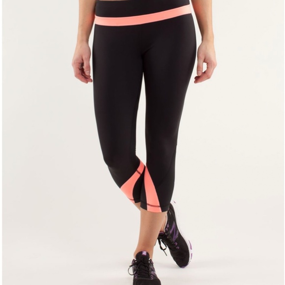 Lululemon Run: Inspire Crop 3/4 leggings - Picture 1 of 7
